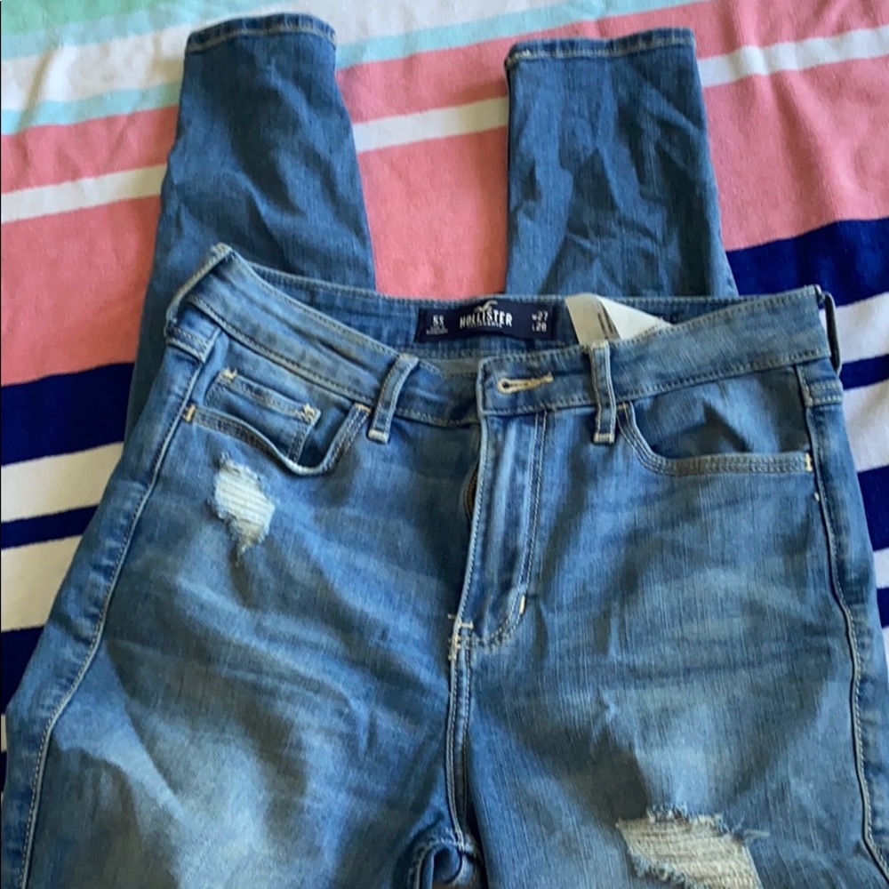 High waisted hollister jeans